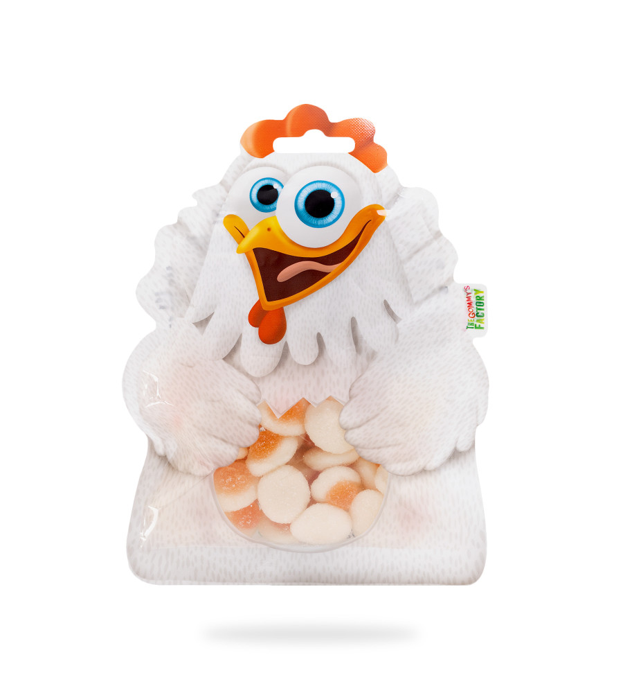 Chuches en forma de huevo de The Gommy's Factory