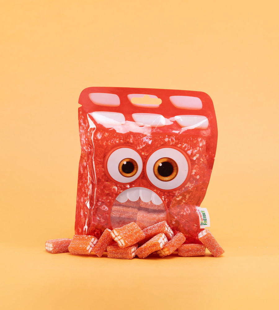 Gominolas en forma de ladrillo de Gommys Factory