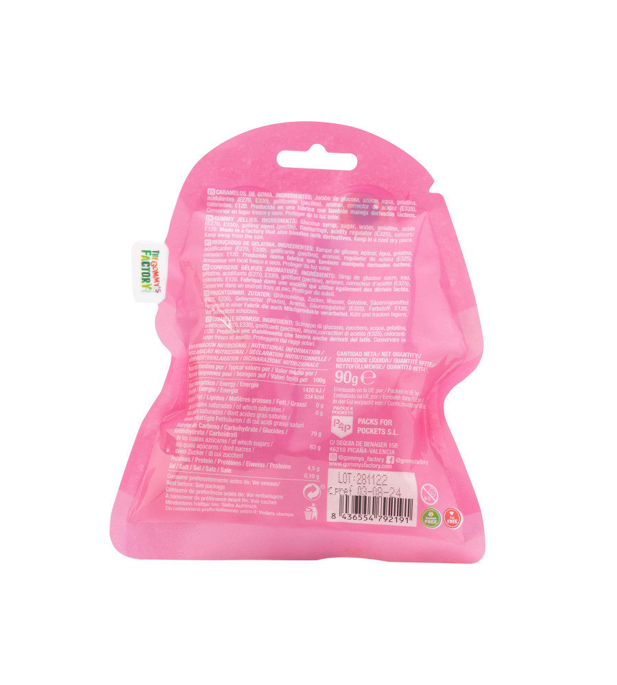 Gominolas de besitos de Gommys Factory