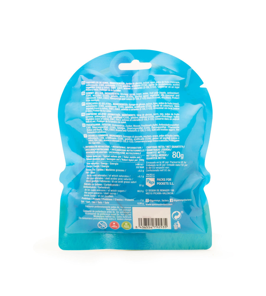 Gominolas de zanahorias de Gommys Factory