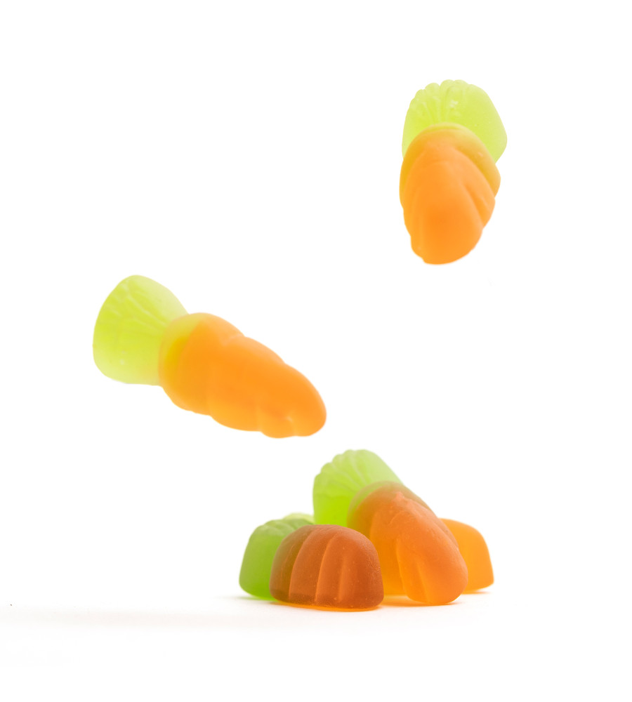 Gominolas de zanahorias de Gommys Factory