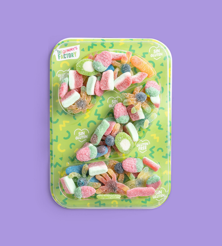 Tarta de gominolas The Gommy's factory
