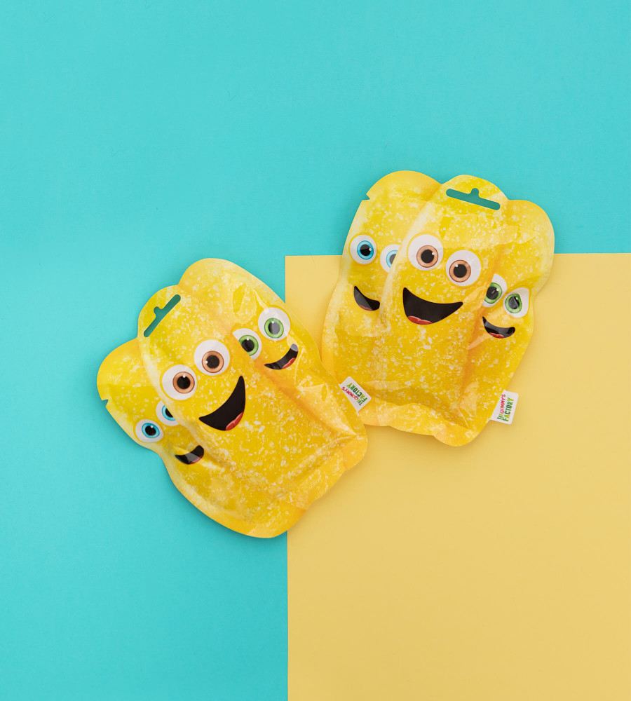 Gominolas con sabor y forma de plátano de Gommys Factory