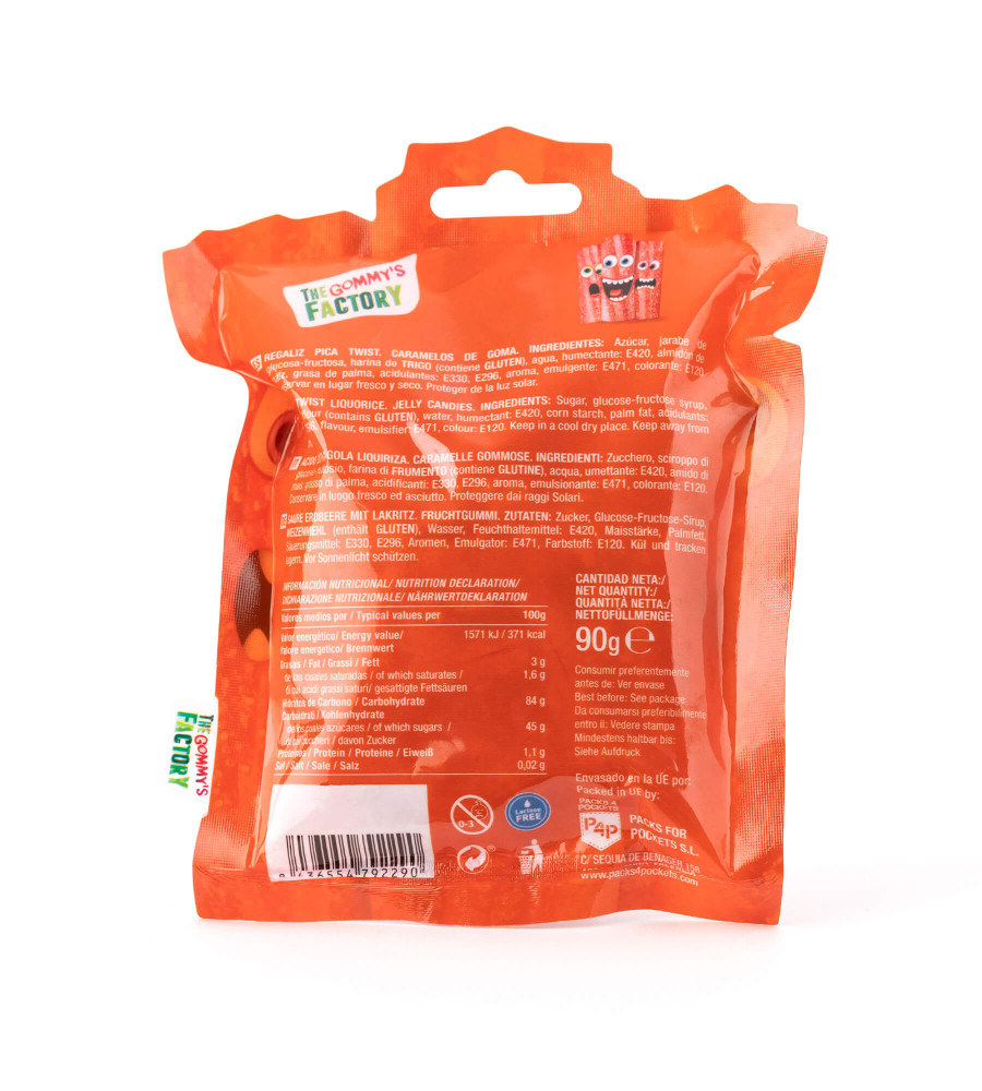 Gominolas twists de Gommys Factory