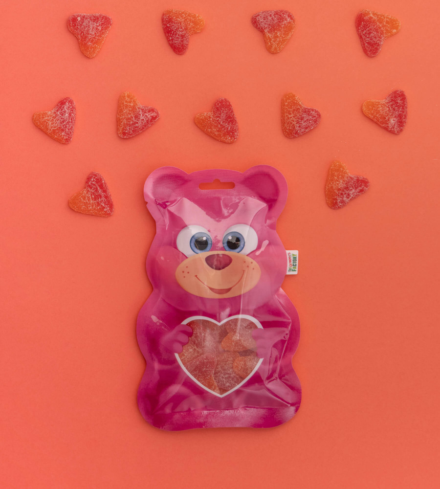 Corazones de azúcar de Gommys Factory