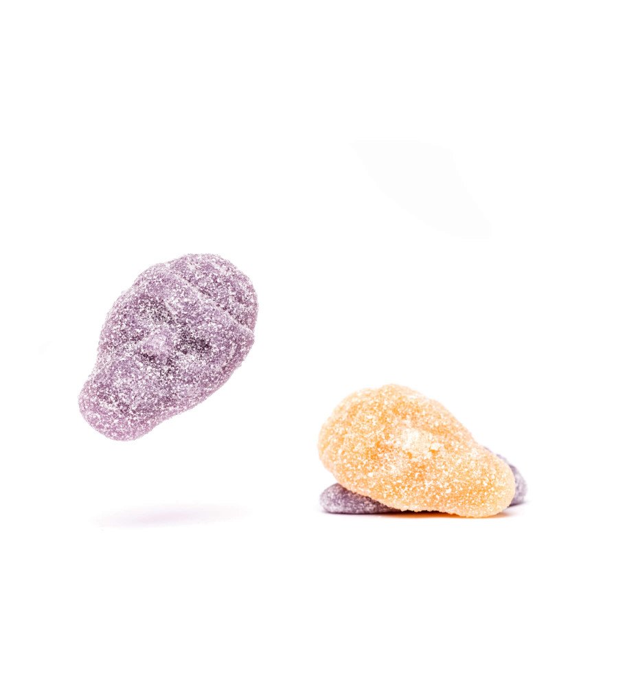 Gominolas en forma de calavera de Gommys Factory