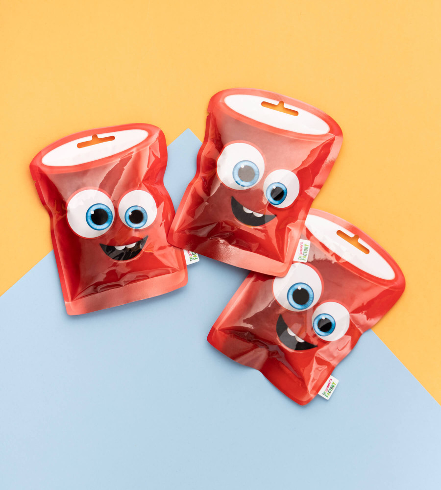 Gominolas en forma de tubo de Gommys Factory