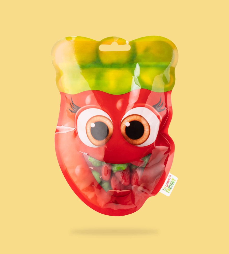 Gominolas de fresa de Gommys Factory