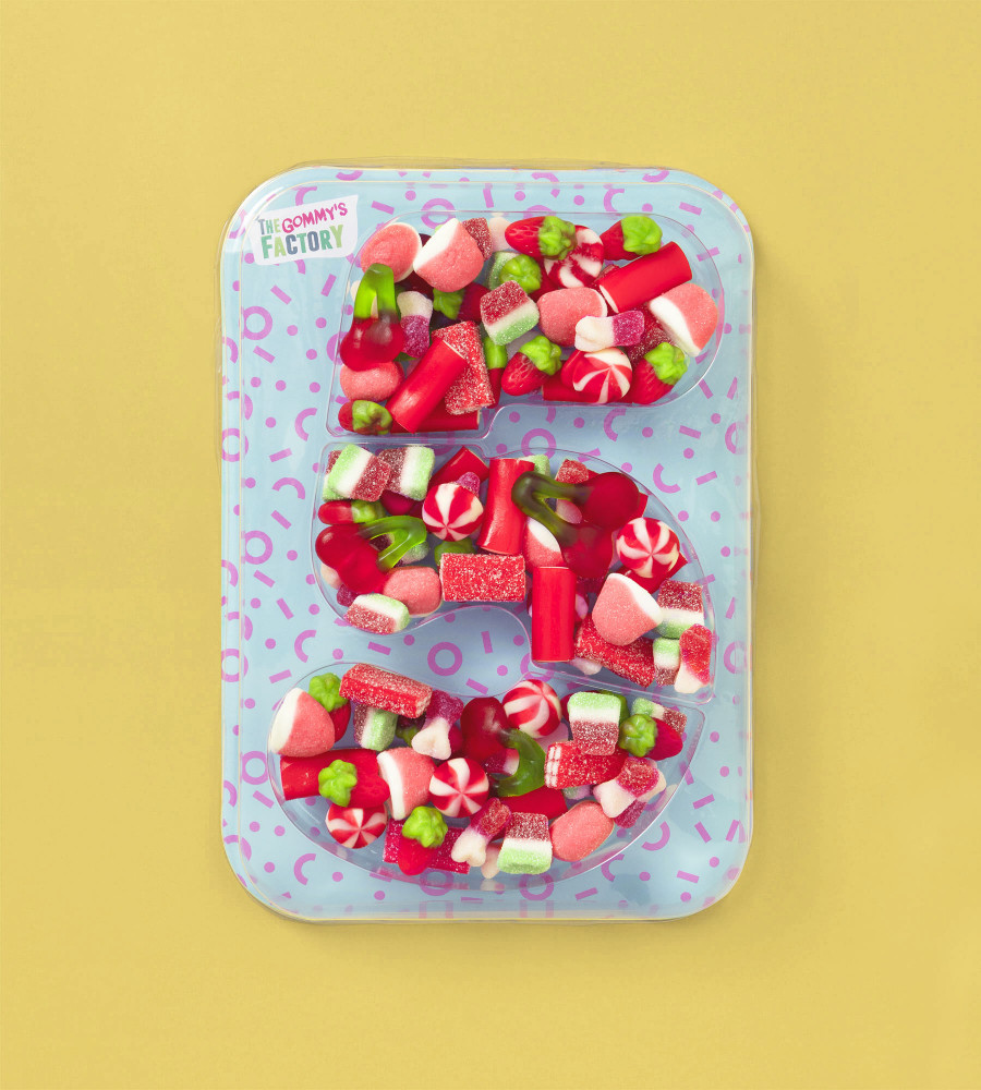 Tarta de gominolas The Gommy's factory