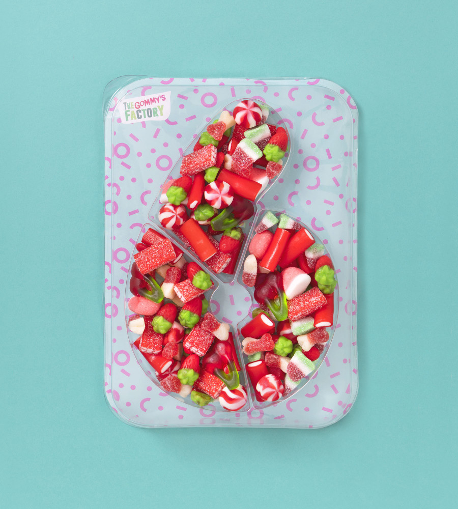 Tarta de gominolas The Gommy's factory