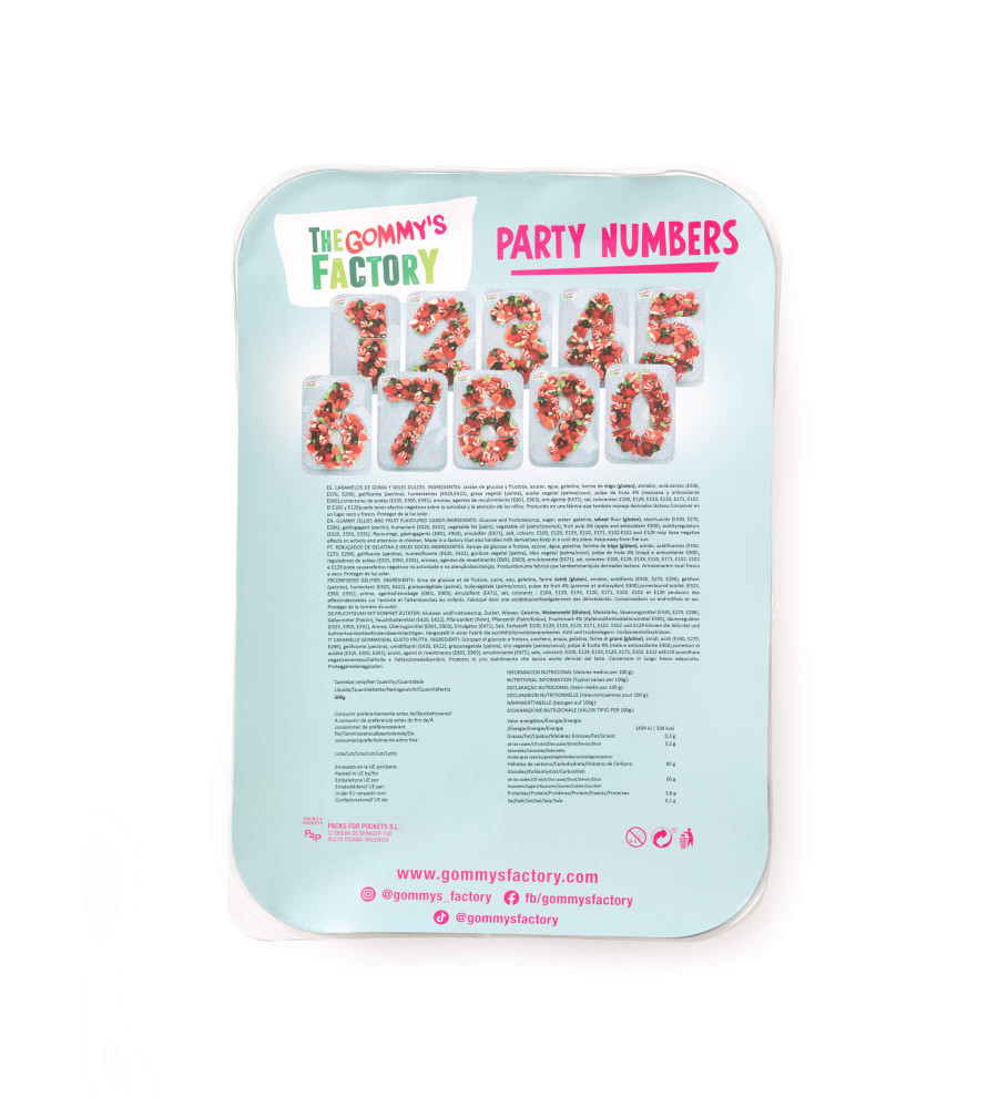 Tarta de gominolas The Gommy's factory