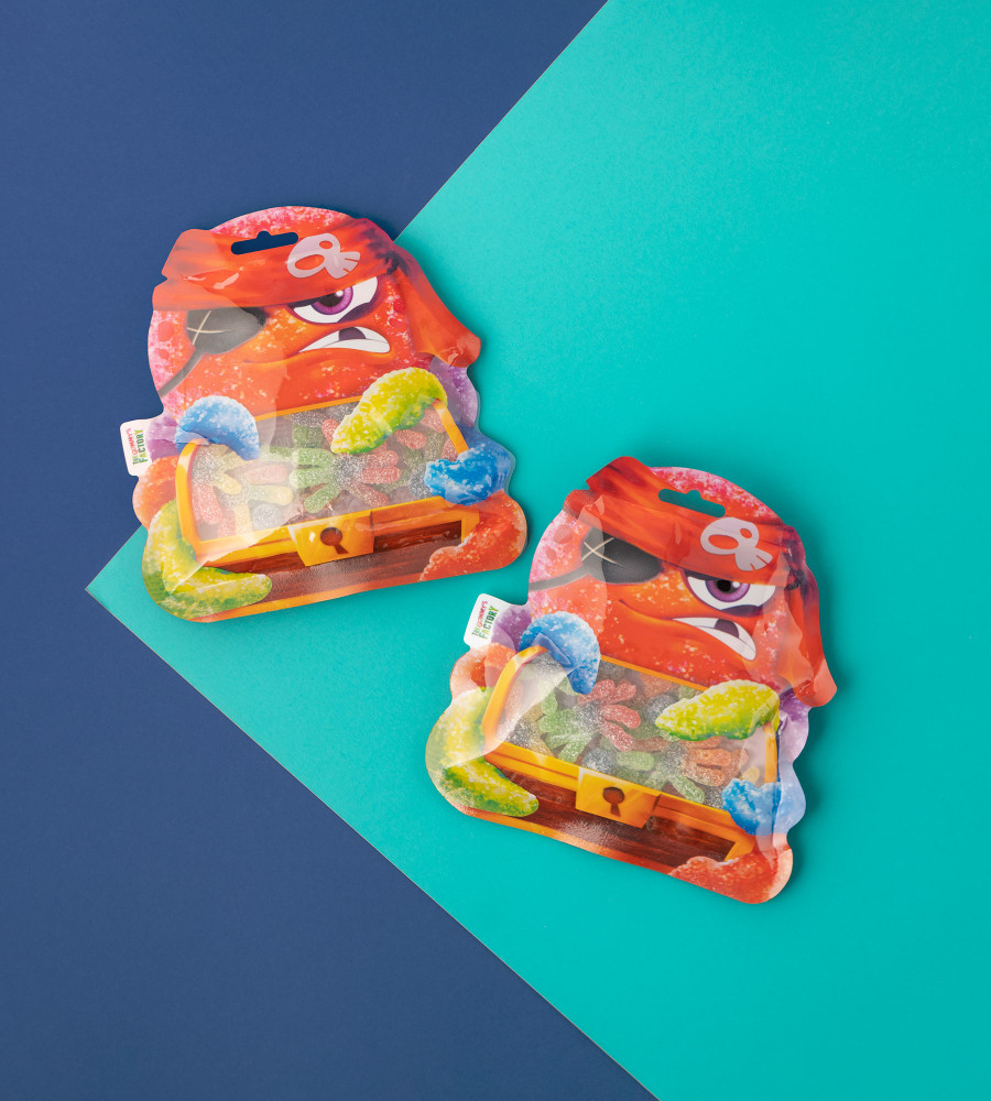 Golosinas de pulpos ácidas de The Gommys Factory