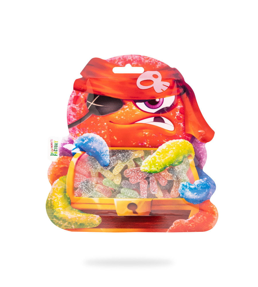 Golosinas de pulpos ácidas de The Gommys Factory