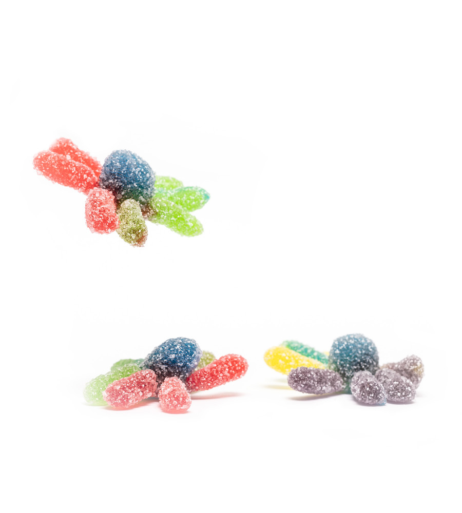 Golosinas de pulpos ácidas de The Gommys Factory