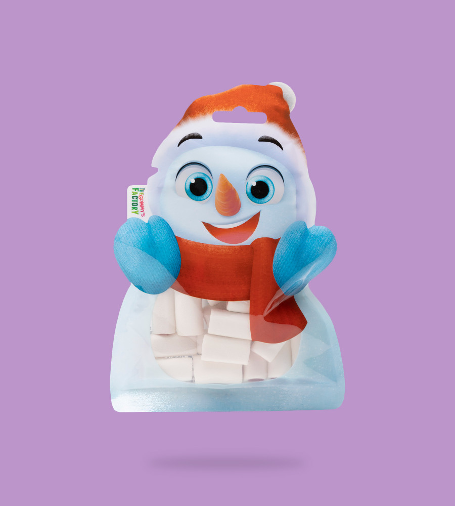 MUÑECO DE NIEVE DE GOMMYS FACTORY MUÑECO DE NIEVE DE GOMMYS FACTORY
